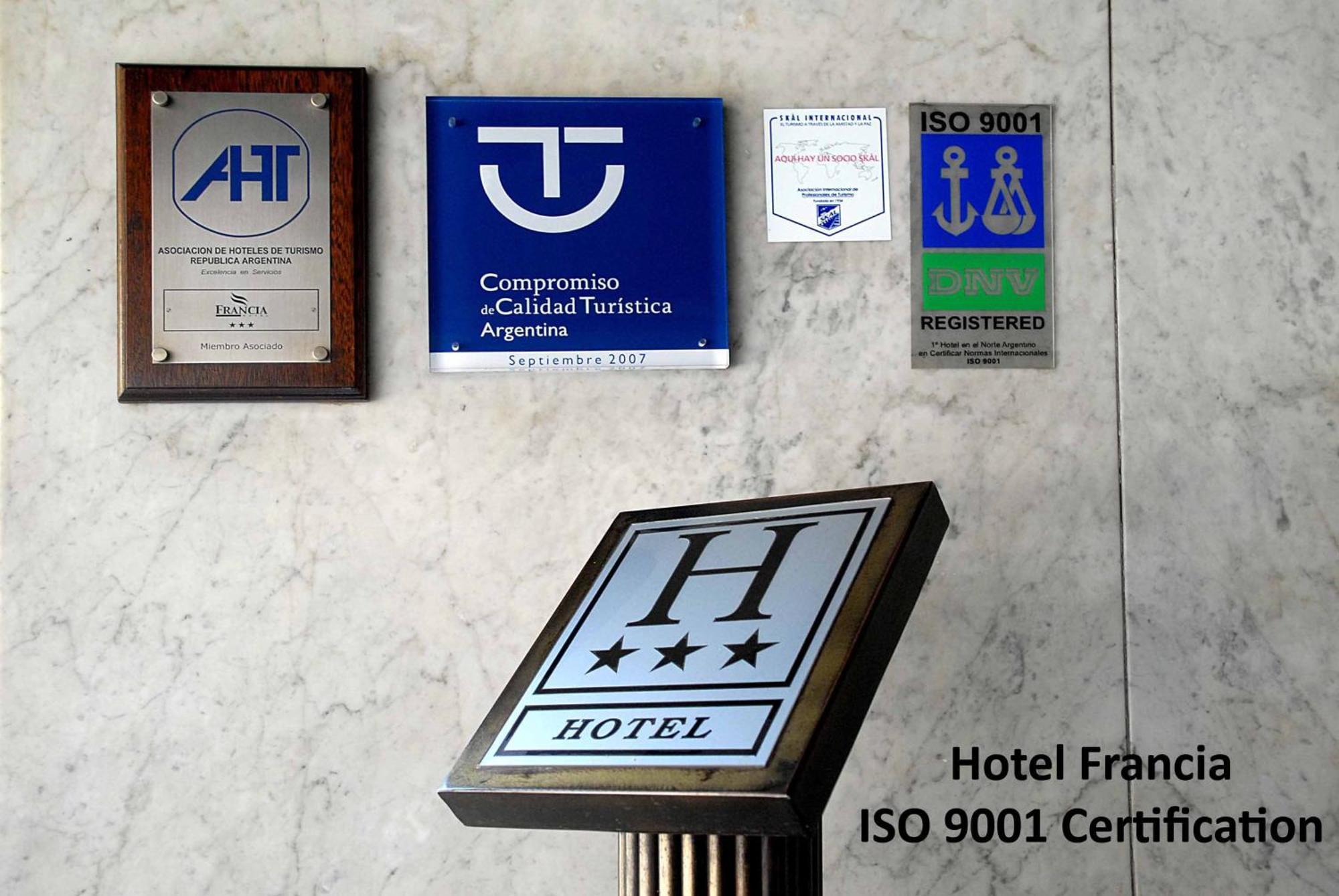 Hotel Francia San Miguel de Tucumán Esterno foto